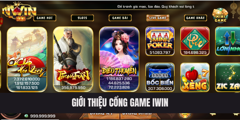 Giới thiệu cổng game IWIN