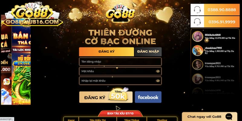 Những lý do mà người chơi nên tham gia Go 88