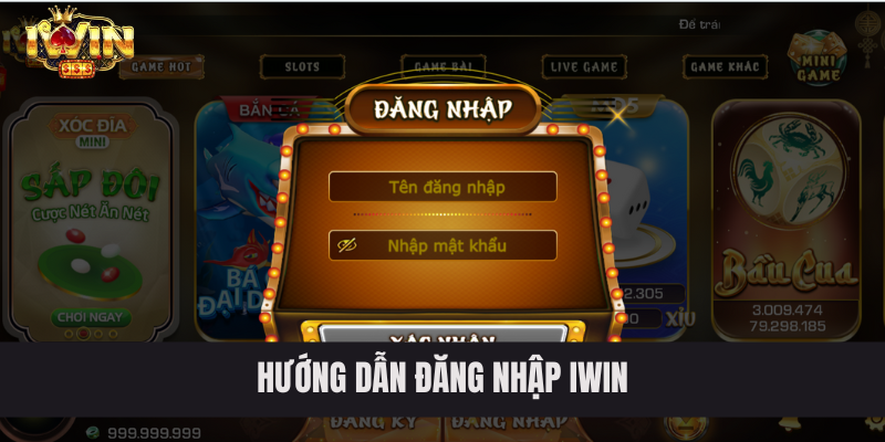 Hướng dẫn đăng nhập IWIN